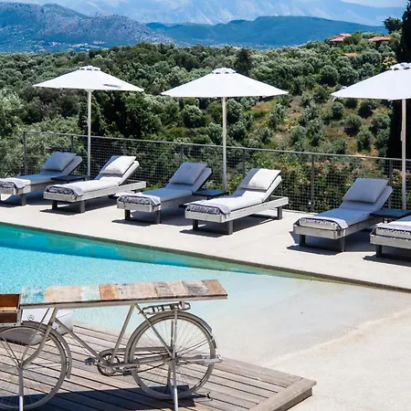 Вилла Apanemia Luxury Villa, Lefkada Apolpaina