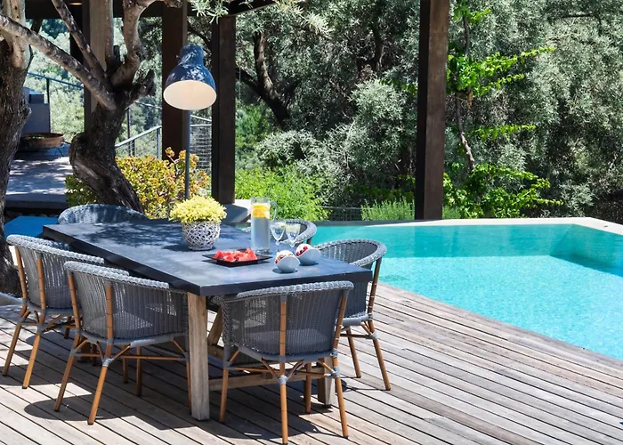 Apanemia Luxury Villa, Lefkada فيلة