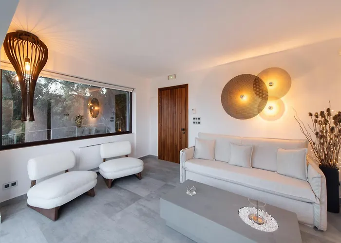 Apanemia Luxury Villa, Lefkada فيلة *